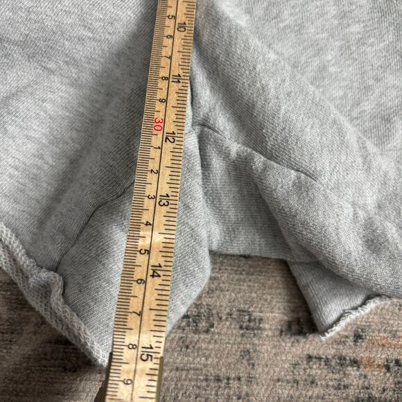 Aerie Sweat Shorts Gray Terry Cloth High Waist XS- Loungewear - Picture 5 of 6
